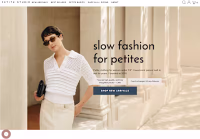 Fashion Brand Shopify Site Development
