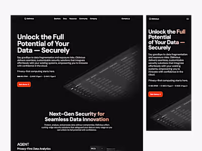 Oblivious – Website Redesign