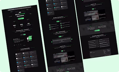 RewInt Job Portal MVP UI/UX Design
