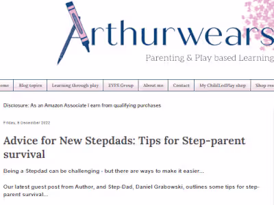 Advice for New Stepdads: Tips for Step-parent survival blog