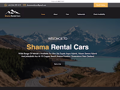 Shama Rental Cars