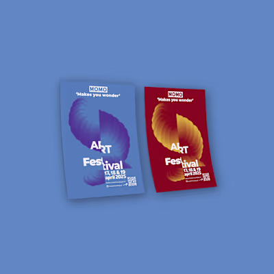 MOMO festival rebranding and creating a giveaway survey website