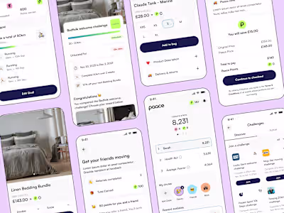 Paace - Designing a new mobile experience for the feel good mark