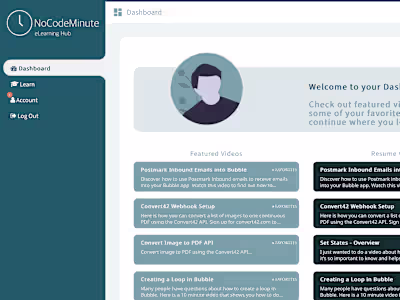 eLearning Hub - by NoCodeMinute