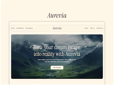 Aurevia: Smart travel designed for effortless exploration
