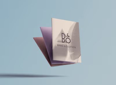 Bang & Olufsen product Brochure