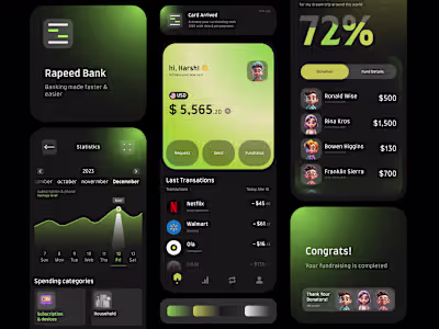 Banking Mobile App Design