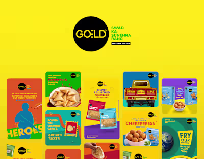 Brand Language & Visual Redesign Frozen Food Brand