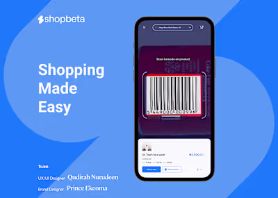 Shop & Scan E-commerce Mobile App