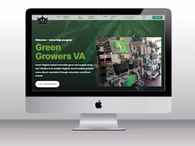 Green Growers WordPress Responsive Website Design