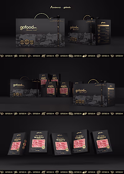 LUXURY PACKAGING | WAGYU BEEF | BLACK MATE :: Behance