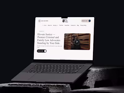 ⚡️ UI/UX Design and Framer Development for Rai Law Firm