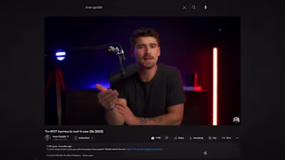 Recreation of Iman Gadhzi style Animations 