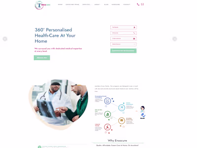 Ensocure - Provides you with every aspect of healthcare at home
