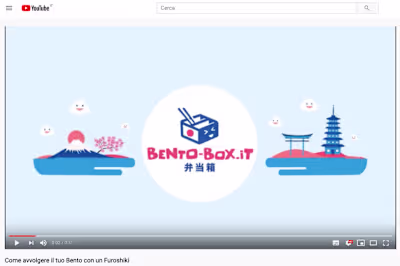 Furoshiki Bento-box video