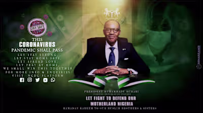UNITY & HOPE FLYER: PRESIDENT BUHARI'S COVID-19 RESILIENCE.