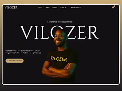 Vilozer Website Design and Development