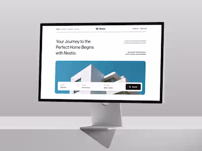 Nestio - Real Estate Website Design