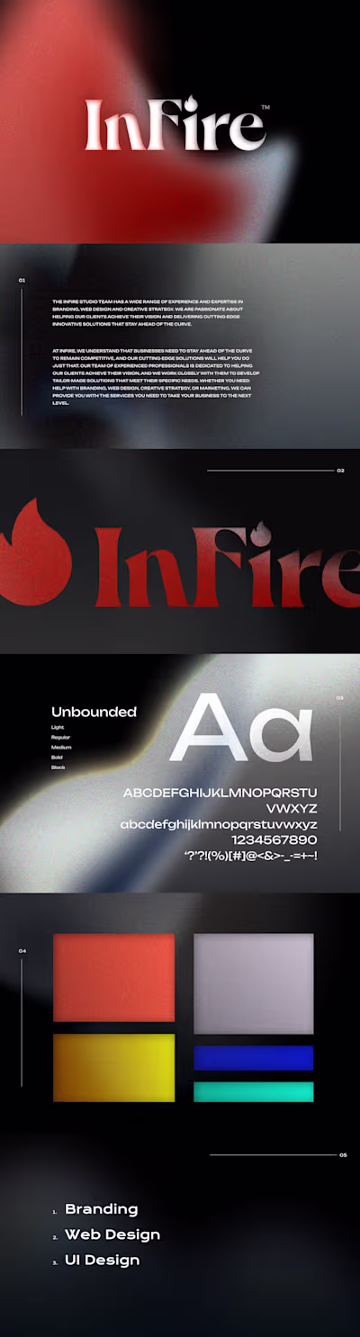 Infire — Branding & Web for Startups