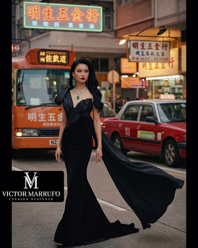 AI Fashion Editorial for VICTOR MARRUFO