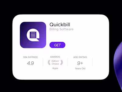 Quick Bill Identity Design