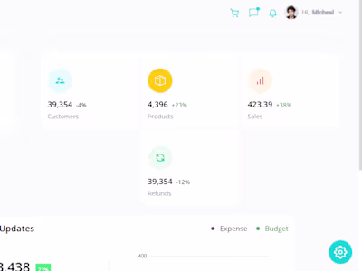 React Admin Dashboard