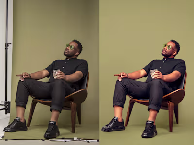 Studio Portrait Retouch Project