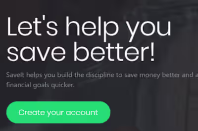 SaveIt - Micro Savings & Investment Web App