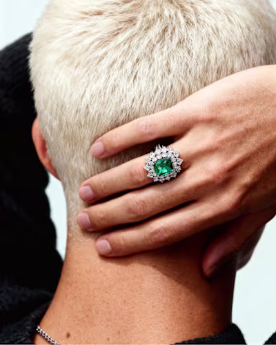Luxury Emerald Ring Campaign