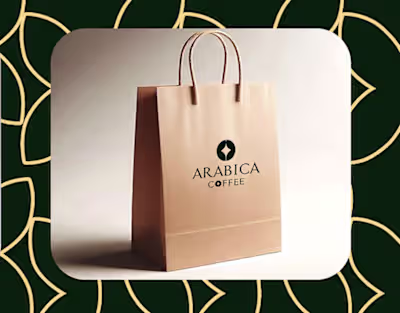 Brand identity Design for Arabica Coffee