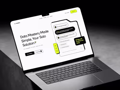 AGGA Landing Page – AI Data Management Platform