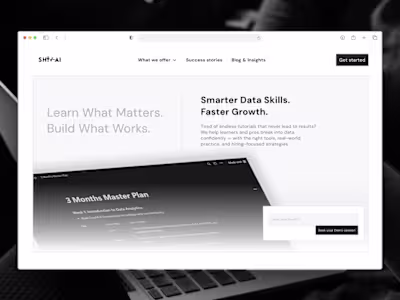 ShivAi Official site design