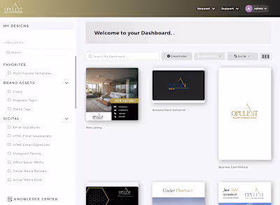 Claircius Template Designing Webapp