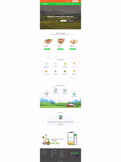 ibOrganic - Website