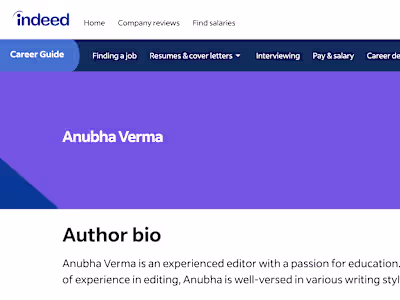 Features Writer at Indeed.com