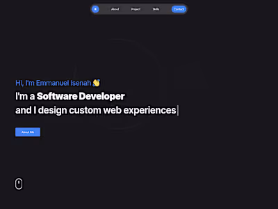 Emmanuel - My Personal Website