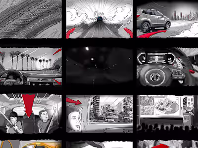 MG Motors Storyboard