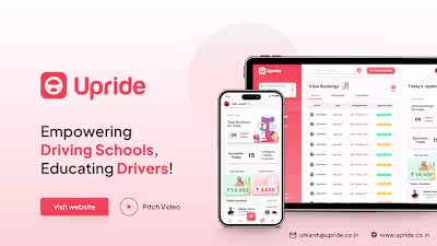 UPRIDE Mobile/Web App UI/UX Design