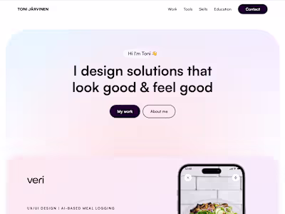 My portfolio site