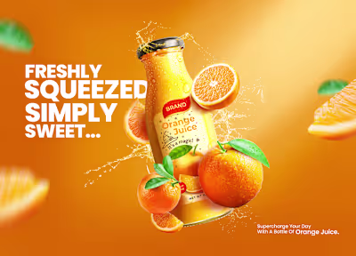 Orange Juice - Manipulation :: Behance