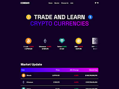 Coinbar - Crypto Search
