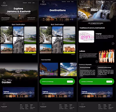 UI and UX for Jammu  and Kashmir 