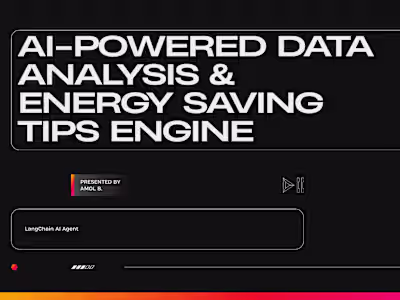 AI-Powered Energy Optimization System Development