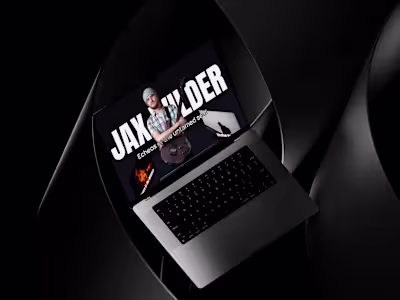 Just finished designing this hero section. I wanted the desi...