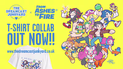 The Dreamcast Junkyard T-Shirt Collab