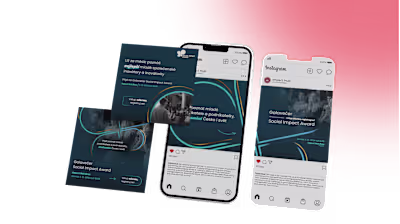 Social Impact Award / Event graphics