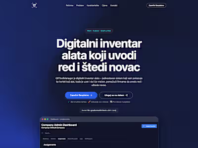 QRToolManager - Track, Manage, and Control Your Tools in Seconds