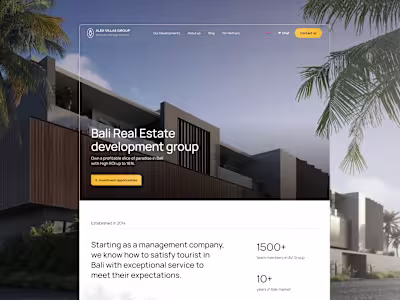 Website Migration and Redesign for Alex Villas Group