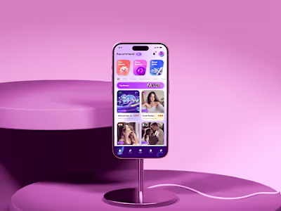 Live chat app design