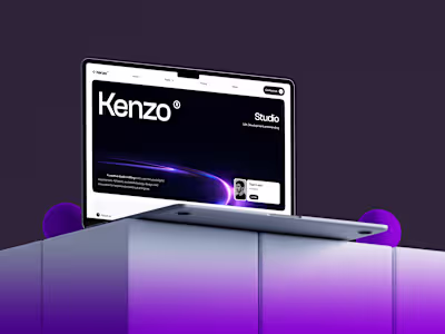 Kenzo - Portfolio & Agency Website Template